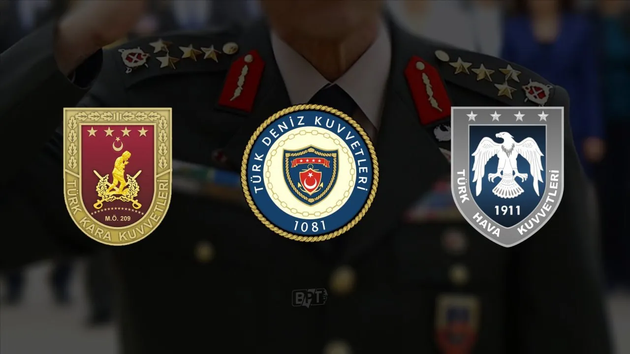 Haber: TSK’DA 185 GENERAL VE AMİRALİN GÖREV YERİ DEĞİŞTİ