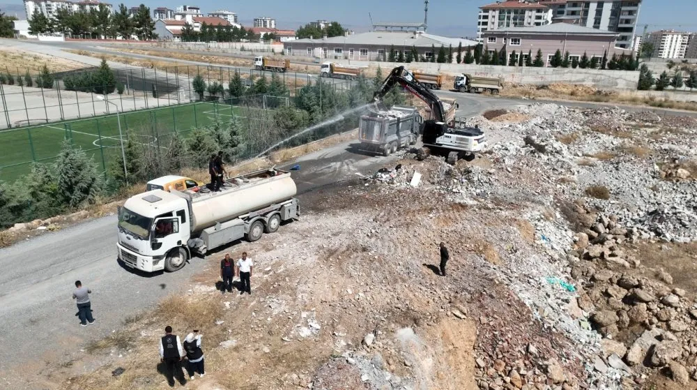 Haber: MALATYA’DA KAÇAK HAFRİYAT ALANLARINDA TEMİZLİK BAŞLADI