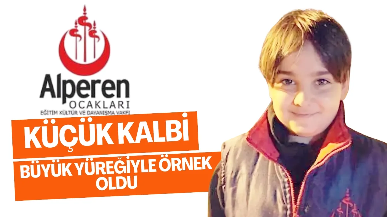 Manşet: Küçük Kalbi, Büyük Yüreğiyle Örnek Oldu