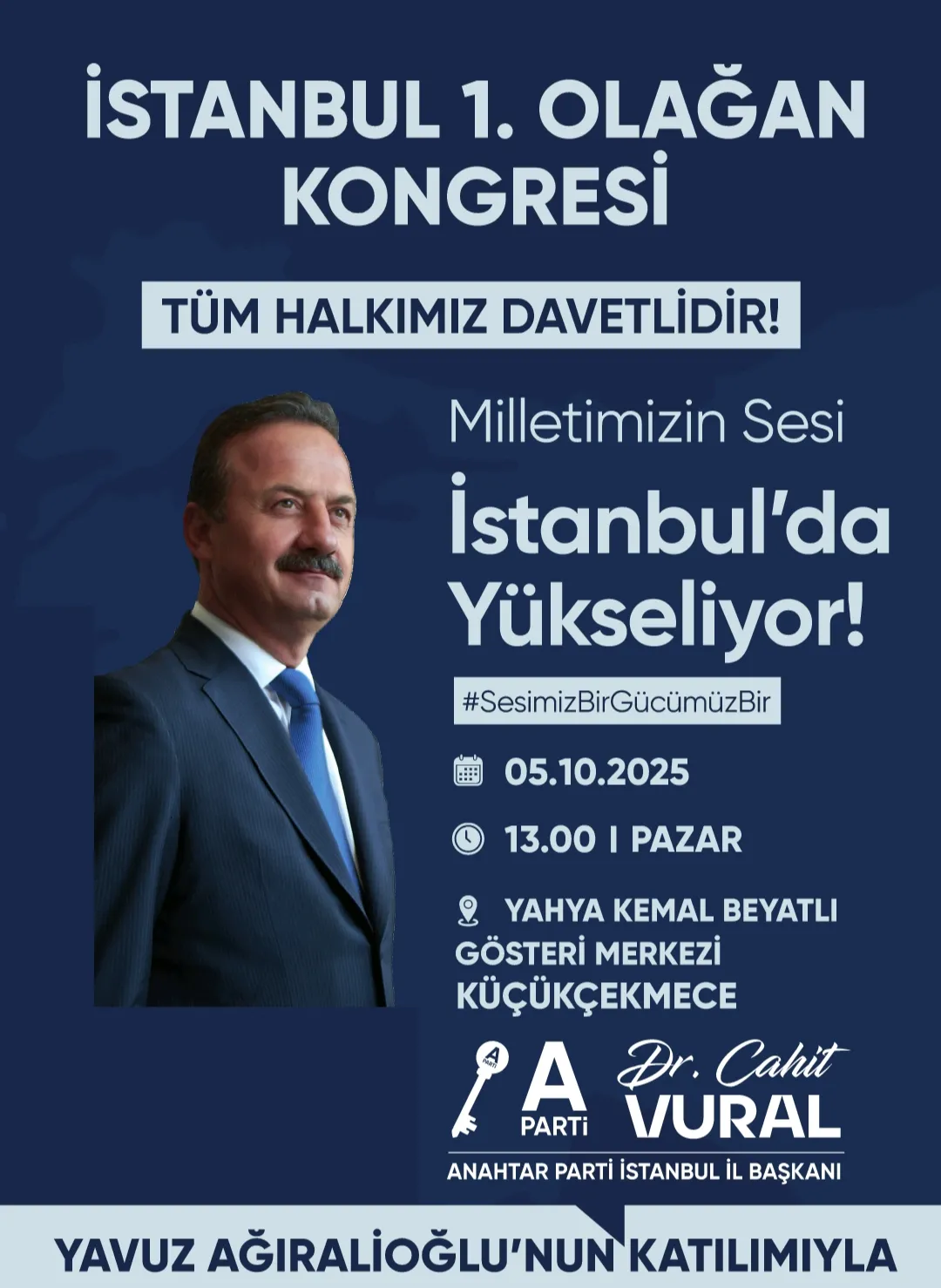 Manşet: ANAHTAR PARTİ İSTANBUL’DA BULUŞUYOR