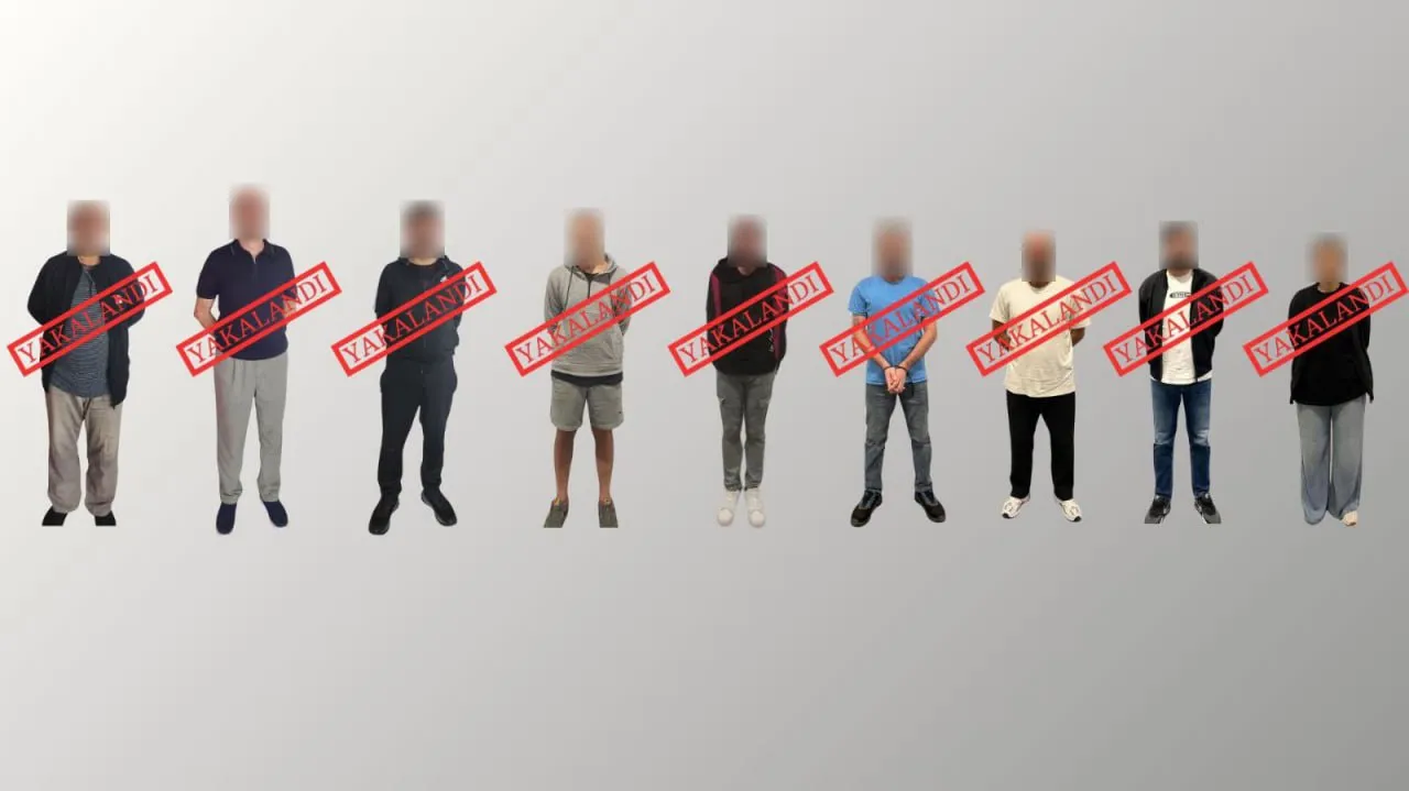 Manşet: Kırmızı Bültenli 9 Suçlu Yakalandı