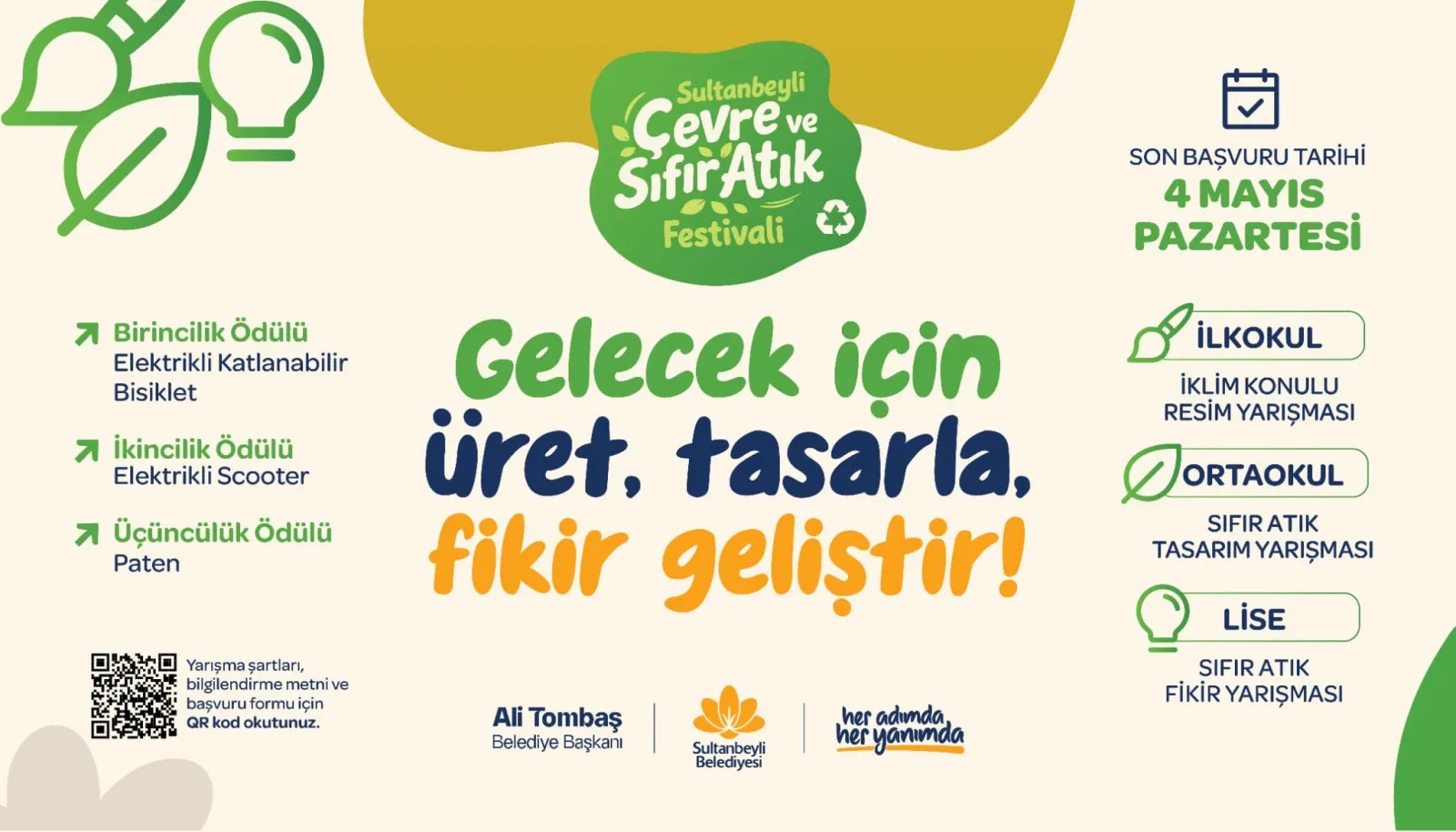 SULTANBEYLİ’DE ÇEVRE VE SIFIR ATIK YARIŞMALARI BAŞLADI